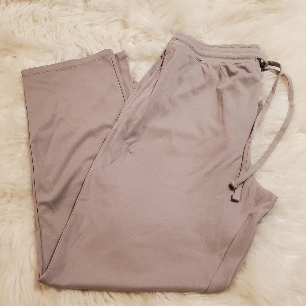 The Company Store Legends Luxury Pima Cotton Lounge/PJ pants - light grey